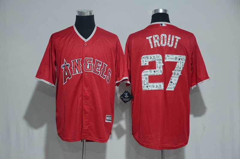 Los Angeles Angels of Anaheim #27 Mike Trout Red 2017 Spring Training Flexbase Collection Stitched Jersey,We sell and wholesale Los Angeles Angels of Anaheim #27 Mike Trout Red 2017 Spring Training Flexbase Collection Stitched Jersey on line form chian!